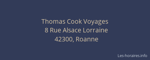 Thomas Cook Voyages