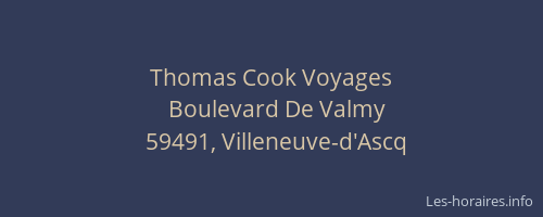Thomas Cook Voyages