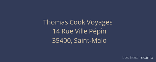 Thomas Cook Voyages