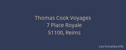 Thomas Cook Voyages