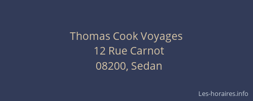Thomas Cook Voyages