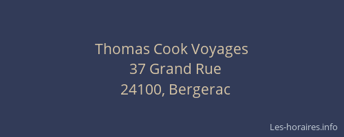 Thomas Cook Voyages