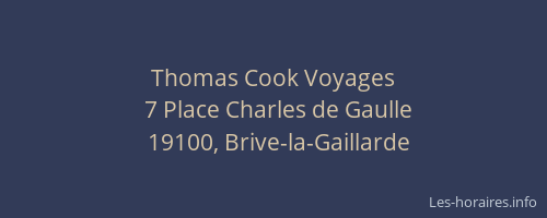 Thomas Cook Voyages