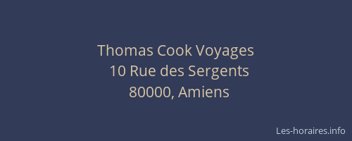 Thomas Cook Voyages