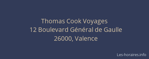 Thomas Cook Voyages