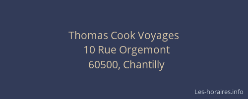 Thomas Cook Voyages