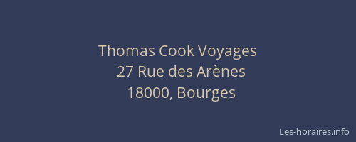 Thomas Cook Voyages
