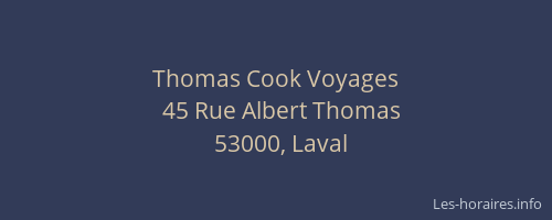 Thomas Cook Voyages