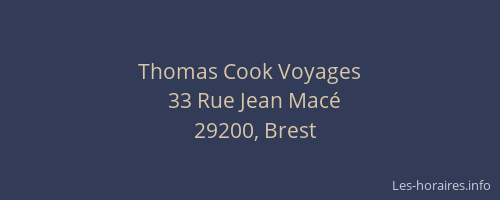 Thomas Cook Voyages