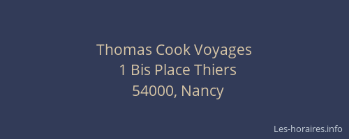 Thomas Cook Voyages
