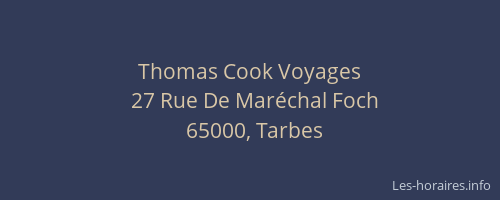 Thomas Cook Voyages