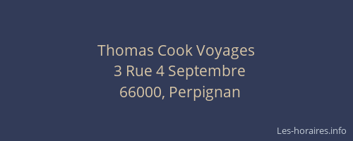 Thomas Cook Voyages
