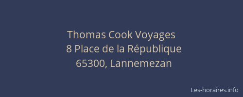 Thomas Cook Voyages