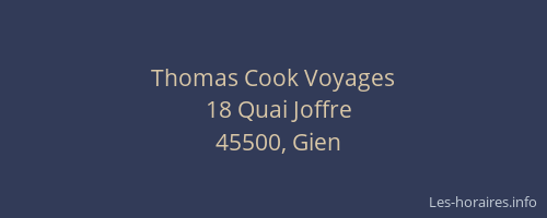 Thomas Cook Voyages