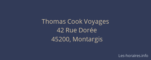 Thomas Cook Voyages