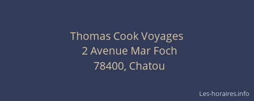 Thomas Cook Voyages