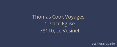 Thomas Cook Voyages