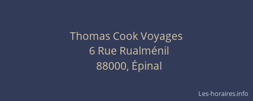 Thomas Cook Voyages