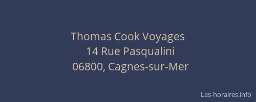 Thomas Cook Voyages