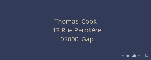 Thomas  Cook