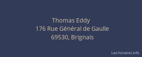 Thomas Eddy