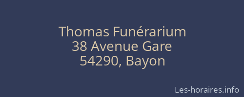 Thomas Funérarium