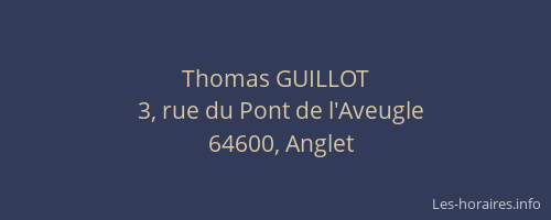 Thomas GUILLOT