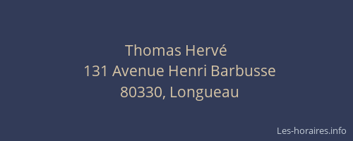 Thomas Herv&eacute;