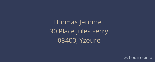 Thomas Jérôme