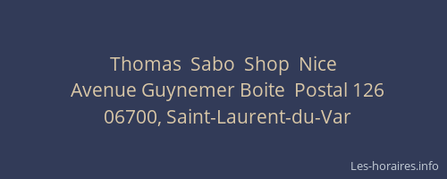 Thomas  Sabo  Shop  Nice