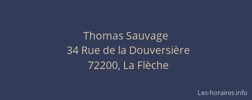 Thomas Sauvage