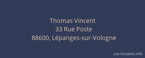 Thomas Vincent