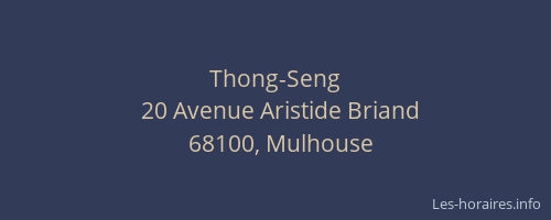 Thong-Seng