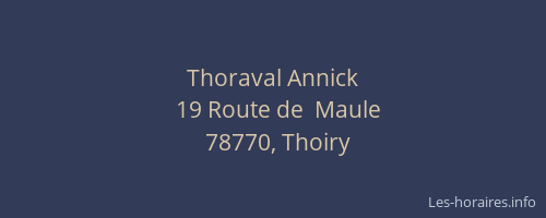 Thoraval Annick