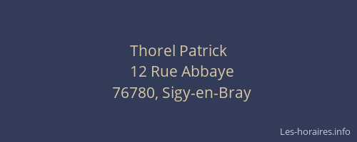 Thorel Patrick