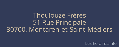 Thoulouze Frères
