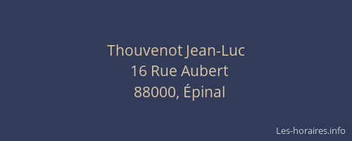 Thouvenot Jean-Luc