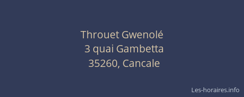 Throuet Gwenolé