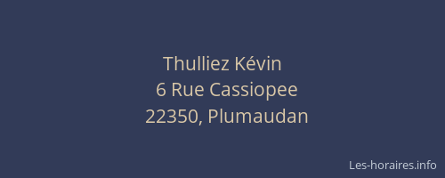 Thulliez K&eacute;vin