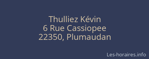 Thulliez Kévin