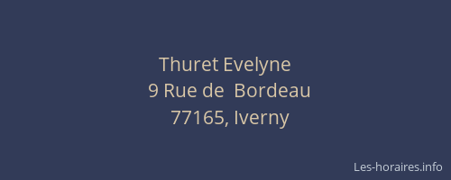 Thuret Evelyne
