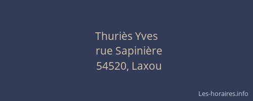 Thuriès Yves