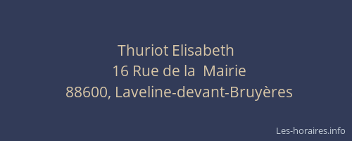 Thuriot Elisabeth