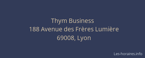 Thym Business