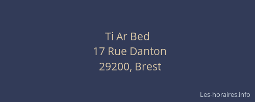 Ti Ar Bed