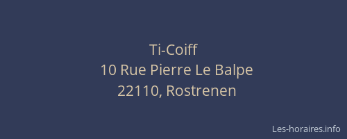Ti-Coiff
