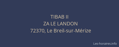 TIBAB II