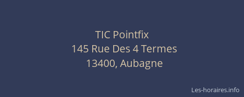 TIC Pointfix