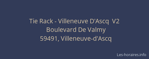 Tie Rack - Villeneuve D'Ascq  V2