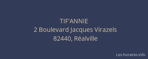 TIF'ANNIE